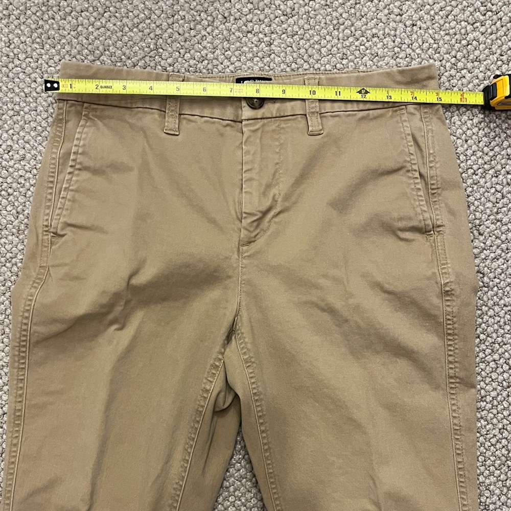 J. Crew High Rise Girlfriend Chino Pants - Khaki - Picture 5 of 13
